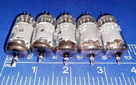 Lot Of 2 GE General Electric 6BH6 Electronic Vacuum Tubes In 